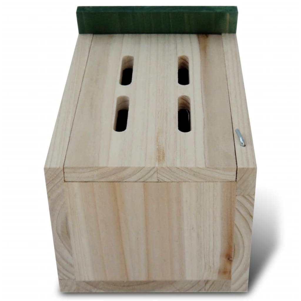 VidaXL Vlinderkasten 8 st 14x15x22 cm hout