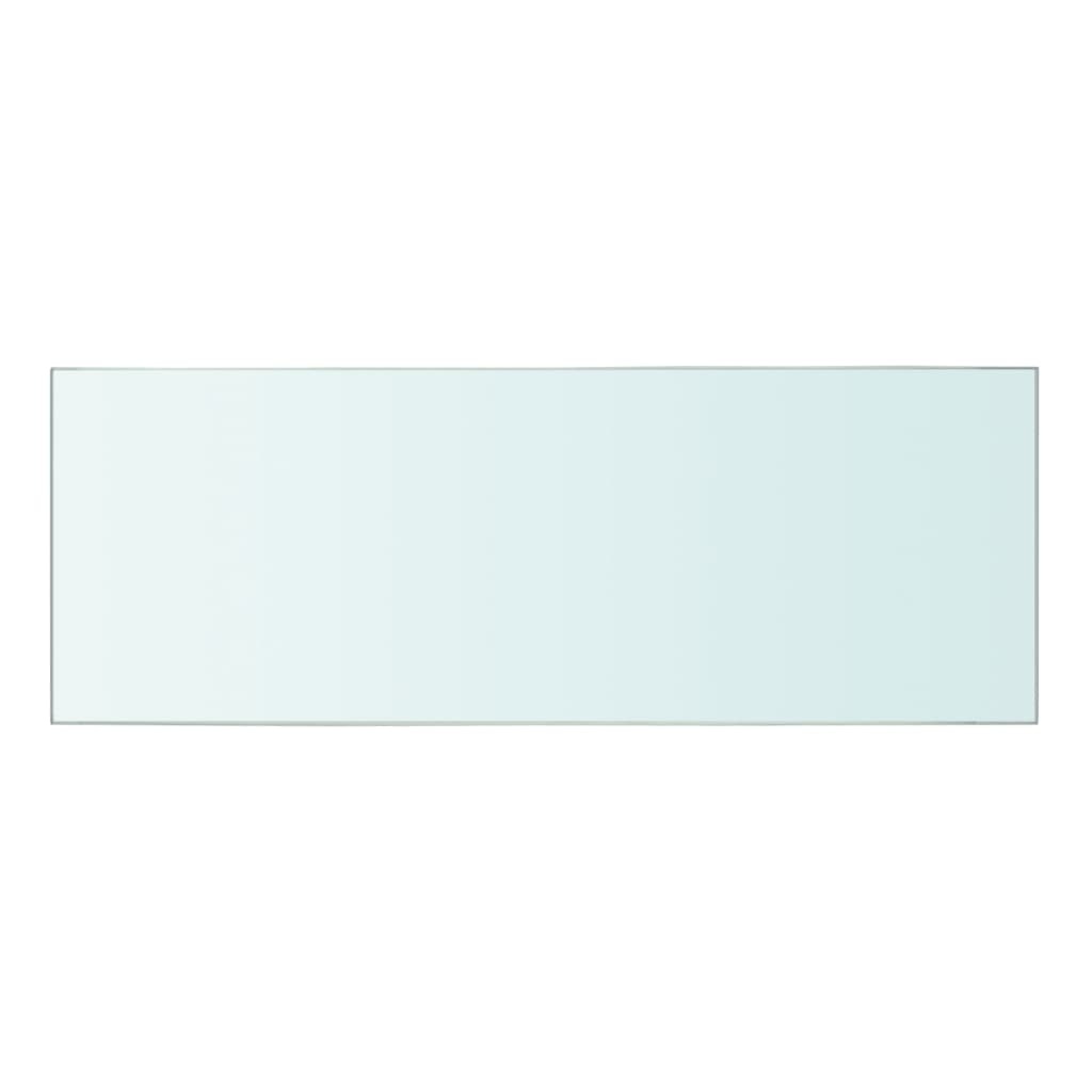 vidaXL Wandschap transparant 40x12 cm glas