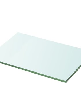 vidaXL Wandschap transparant 30x20 cm glas