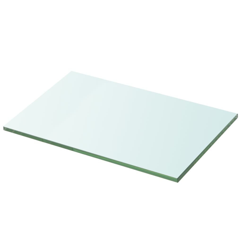 VidaXL Wandschap transparant 30x20 cm glas
