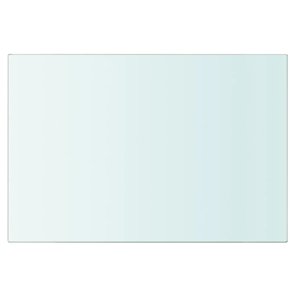 VidaXL Wandschap transparant 30x20 cm glas