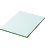 vidaXL Wandschap transparant 20x15 cm glas