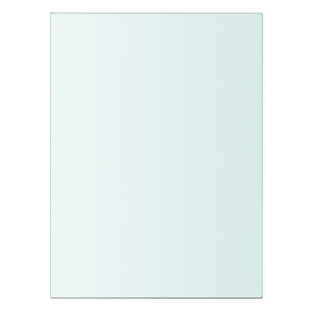 vidaXL Wandschap transparant 20x15 cm glas