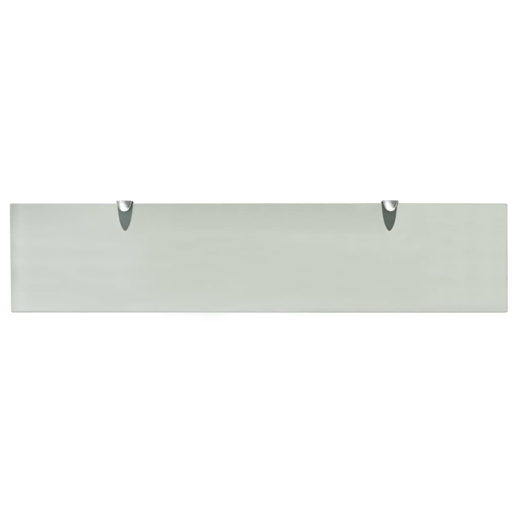 VidaXL Zwevende plank 90x20 cm 8 mm glas