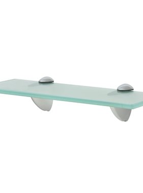 VidaXL Zwevend schap 30x10 cm 8 mm glas