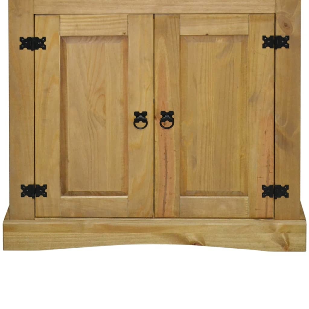 VidaXL Wandkast Mexicaans grenenhout Corona-stijl 80x40x170 cm