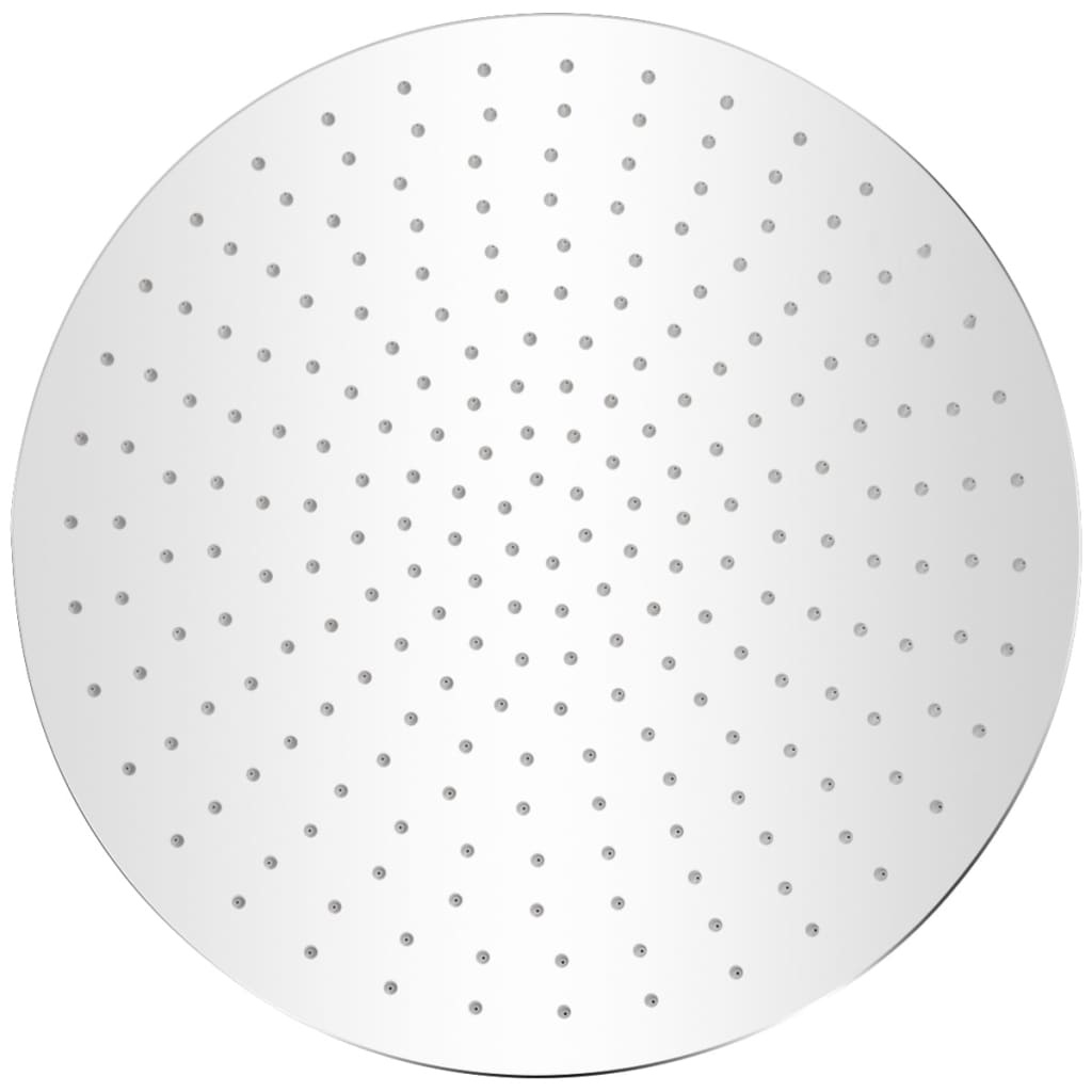 vidaXL Regendouchekop 2 st rond 40 cm roestvrij staal