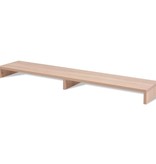 VidaXL TV-/monitorstandaard spaanplaat 118x23,5x9 cm beige