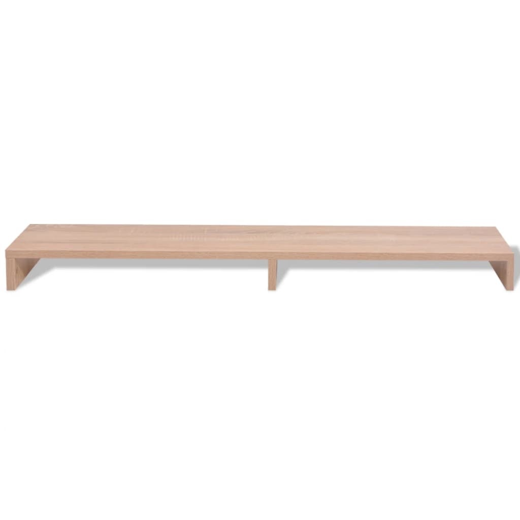 VidaXL TV-/monitorstandaard spaanplaat 118x23,5x9 cm beige