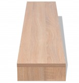 VidaXL TV-/monitorstandaard spaanplaat 118x23,5x9 cm beige