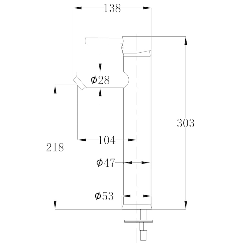 vidaXL Badkamer mengkraan 2 st chroom