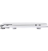 VidaXL Toiletbril met soft-closedeksel 2 st MDF wit