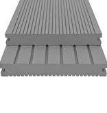 VidaXL Terrasplanken met accessoires 20 m² 4 m massief HKC zwart