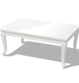 VidaXL Salontafel 100 x 60 x 42 cm hoogglans wit