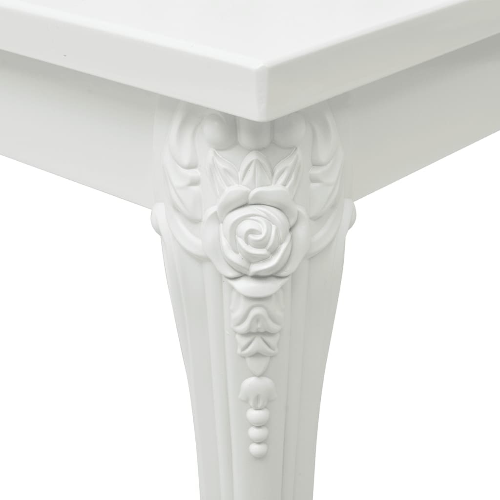 VidaXL Salontafel 100 x 60 x 42 cm hoogglans wit