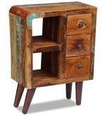 VidaXL Dressoir 60x30x80 cm massief gerecycled hout