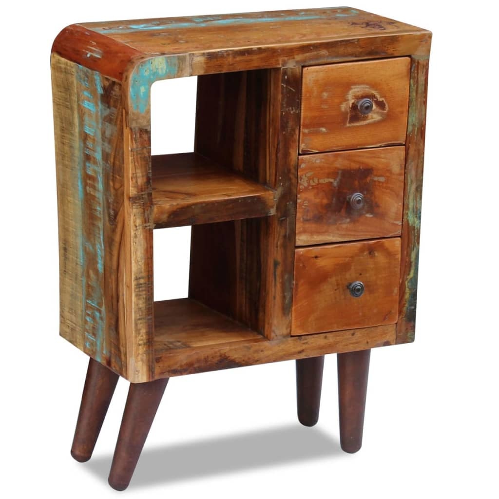 VidaXL Dressoir 60x30x80 cm massief gerecycled hout