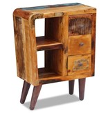 VidaXL Dressoir 60x30x80 cm massief gerecycled hout