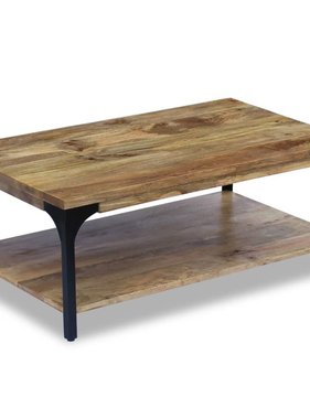 vidaXL Salontafel 100x60x38 cm mangohout