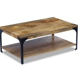 vidaXL Salontafel 100x60x38 cm mangohout