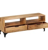 vidaXL Tv-meubel 120x35x45 cm mangohout