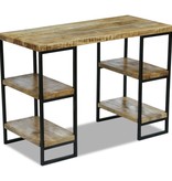 VidaXL Bureau 110x50x76 cm mangohout