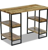 vidaXL Bureau 110x50x76 cm mangohout