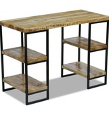 vidaXL Bureau 110x50x76 cm mangohout