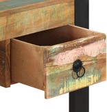 vidaXL Bureau massief gerecycled hout