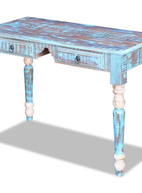 VidaXL Bureau massief gerecycled hout