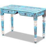 VidaXL Bureau massief gerecycled hout