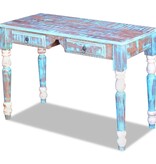 VidaXL Bureau massief gerecycled hout