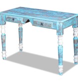 VidaXL Bureau massief gerecycled hout