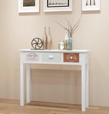 VidaXL Wandtafel Franse stijl hout