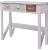 VidaXL Wandtafel Franse stijl hout