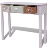 VidaXL Wandtafel Franse stijl hout