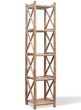 VidaXL Rek bamboe vijf lagen