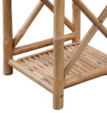 VidaXL Rek bamboe drie lagen