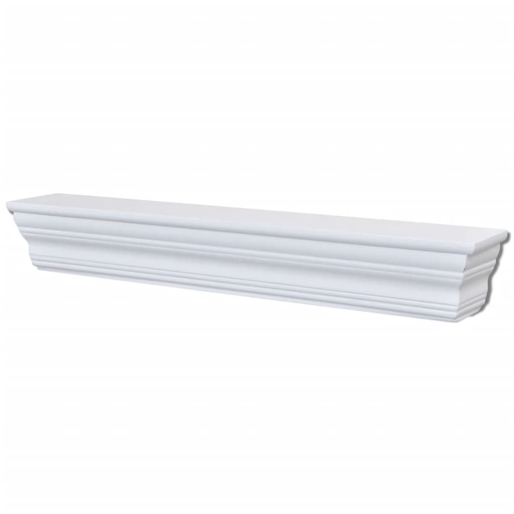 VidaXL wandplanken Aaliyah 2 st wit