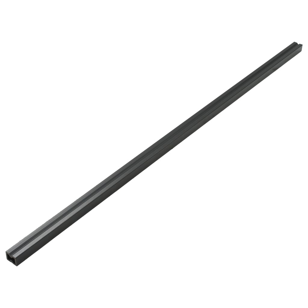 VidaXL Terrasplanken HKC met accessoires 15 m² 4 m bruin