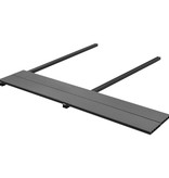 VidaXL Terrasplanken HKC met accessoires 15 m² 4 m grijs