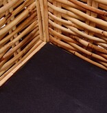 VidaXL 15-delig Bankstel natuurlijk rattan