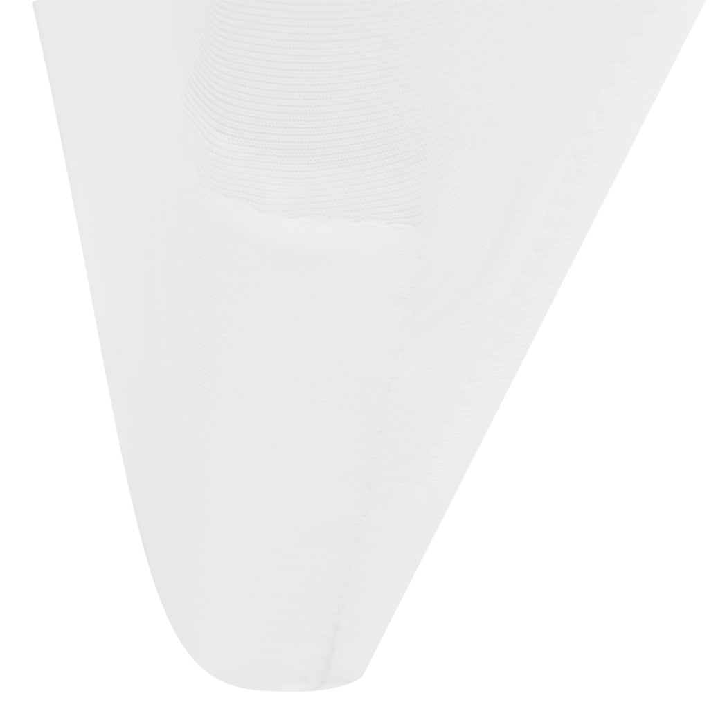VidaXL Stoelhoezen stretch wit 100 st