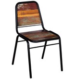 vidaXL Eetkamerstoelen massief gerecycled hout 44x59x89 cm 6 st