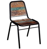 vidaXL Eetkamerstoelen massief gerecycled hout 44x59x89 cm 6 st