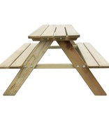 vidaXL Picknicktafel voor kinderen 89x89,6x50,8 cm FSC grenenhout