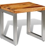 VidaXL Salontafel massief sheeshamhout