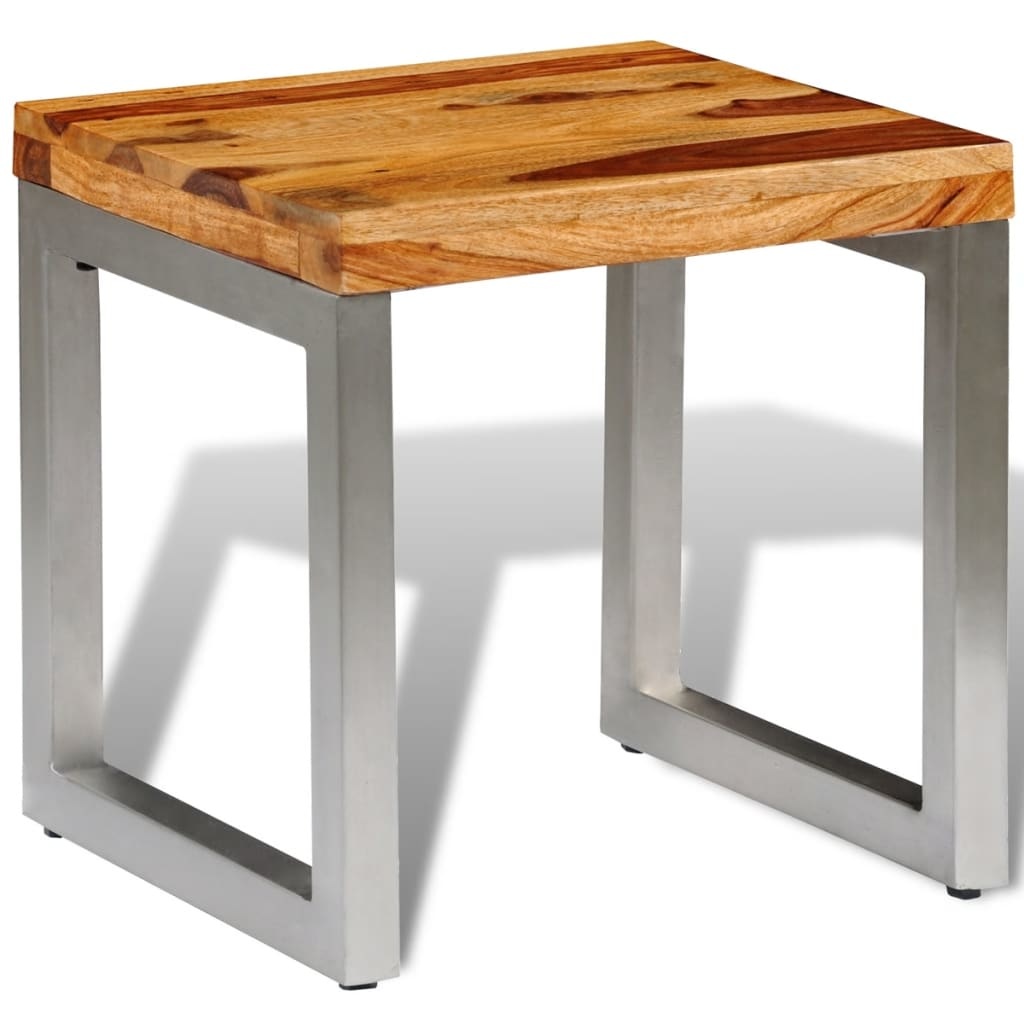VidaXL Salontafel massief sheeshamhout