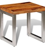 VidaXL Salontafel massief sheeshamhout