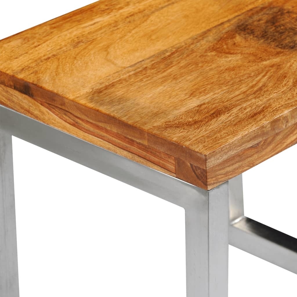 VidaXL Salontafel massief sheeshamhout